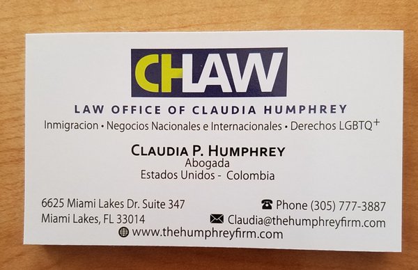 Law Office of Claudia Humphrey