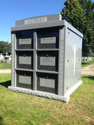 6 crypt mausoleum