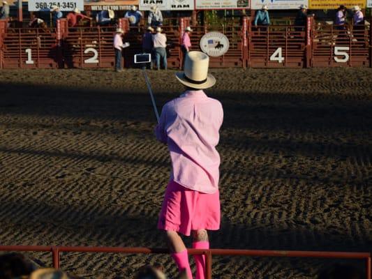 Rodeo Clown - Vancouver Rodeo