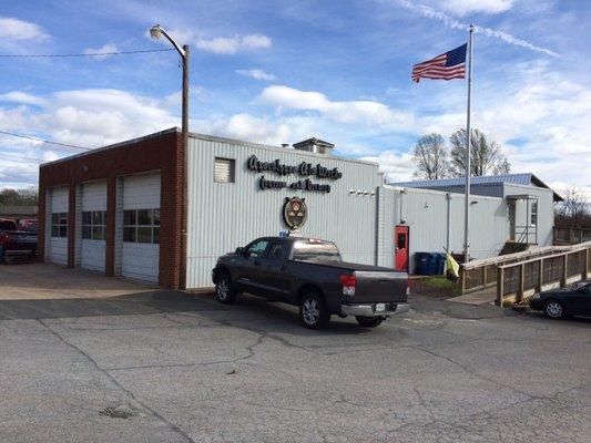 Great Brewery in an old firehouse.