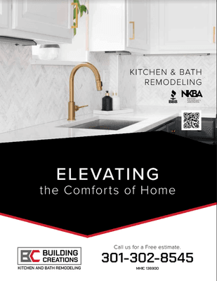 Transform your daily life by enhancing the comforts of your home through our expert kitchen and bathroom remodeling services.