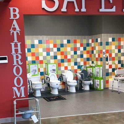 Try before you buy. A large Selection of bathroom safety products at our Vancouver, WA medical supply store.