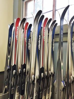 X-country skis for rent