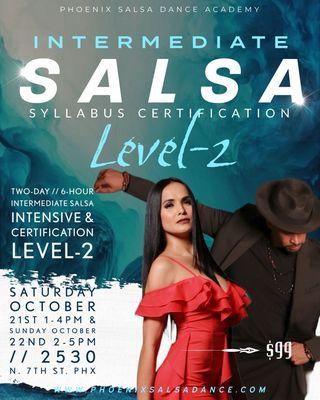 IL2 Weekender. Intermediate Salsa Level 2