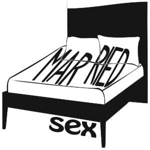 Logo Design for theater production Married Sex