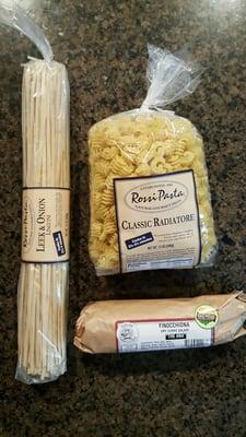 Local Ohio made pasta and salami