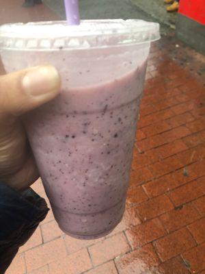 This shit is nasty. I never taste a smoothie so bad. It taste like water