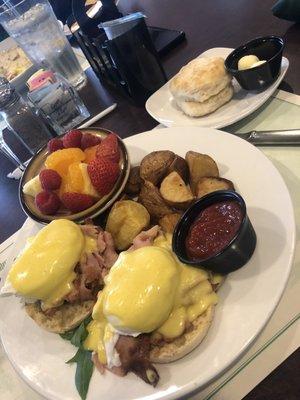 Eggs Benedict (only served on weekends)