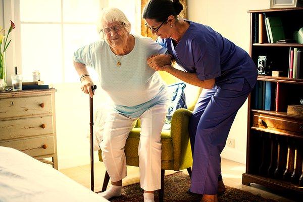 Healthcare aides help with mobility, meals, dressing and medications for your loved one.