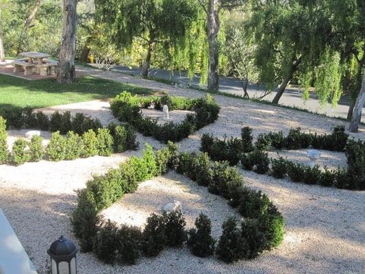 Boxwood Topiary Garden