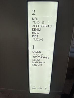 Store directory, H&M Atlantic Station