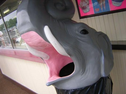 elephant garbage can