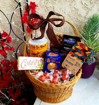 Chocolate basket!