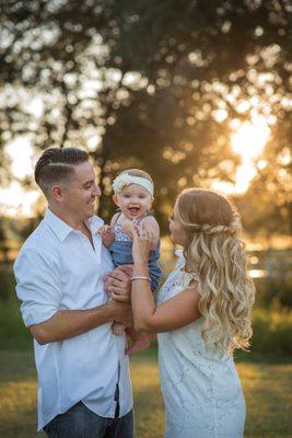 family photo session in Santa, TX