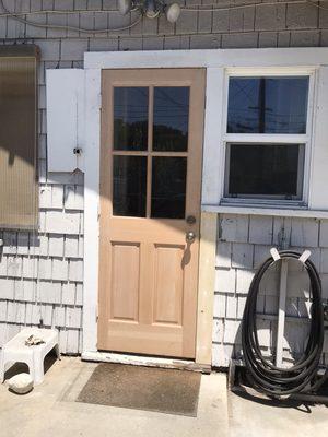 A new back door in Alhambra.