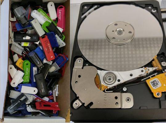 USB flash drive and HDD recovery.