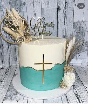 Baptism cake