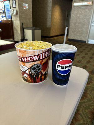 Popcorn & a drink