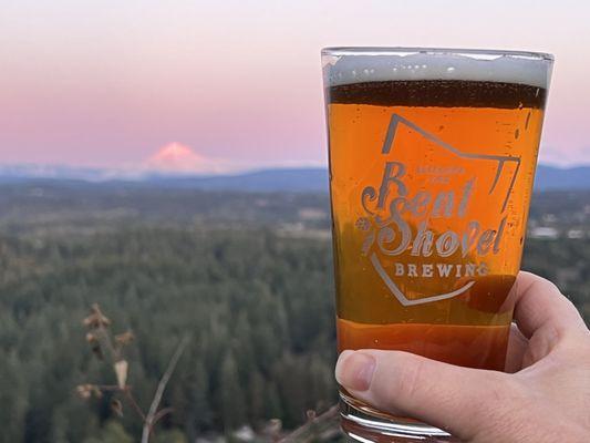 World-class beer and an incredible view.