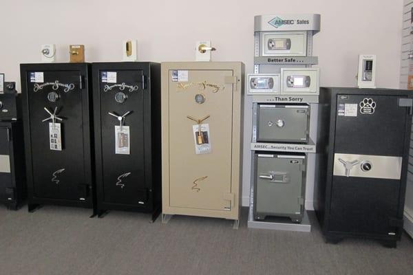 Stocking AMSEC Safes