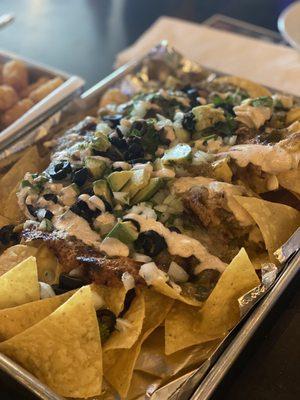 Smothered Chili Verde Nacho