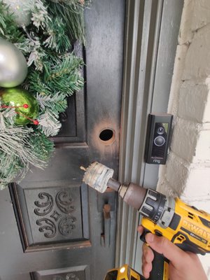 Door lock installation, cheap and affordable locksmith work