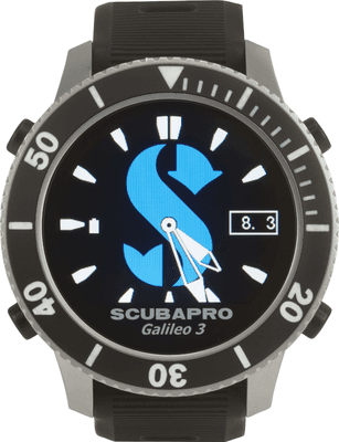 ScubaPro's Galileo 3 dive computer is also a handsome watch and can even act as a smart watch (on an apple platform).