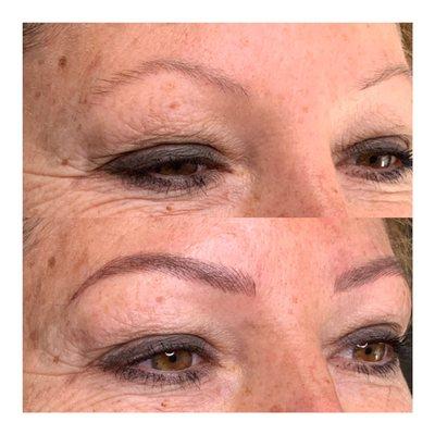 Microblading and Shading