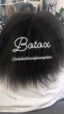 Hair botox treatments