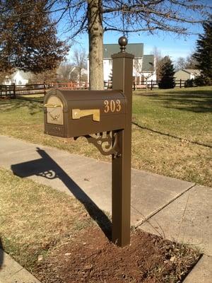 Mailbox installation