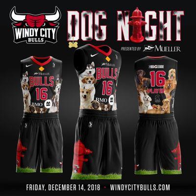 Dog Night uniforms.