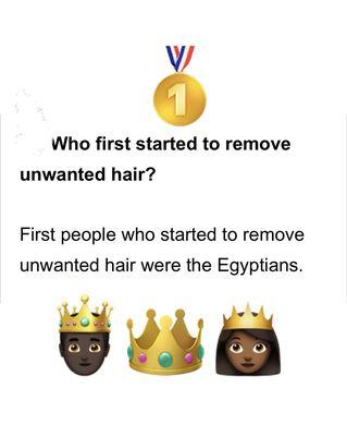 Fun yet interesting facts about hair.