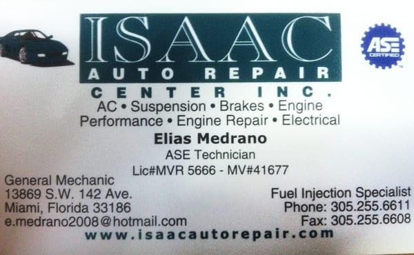 Isaac Auto Repair Center