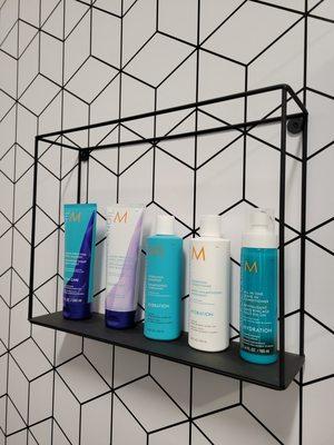 Products: Moroccan oil available for purchase