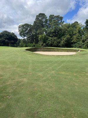 The photo doesn't do this bunker justice.