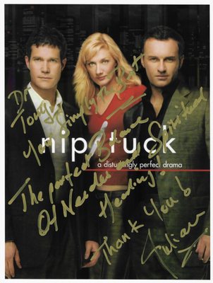 Dr. Tony, You are Simply the Best! 
A Perfect Balance of Needles & Spiritual Healing! 
Thank You! 
Julian Mcmahon Nip/Tuck