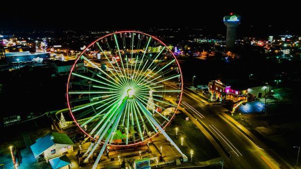 Beautiful Ferris wheel