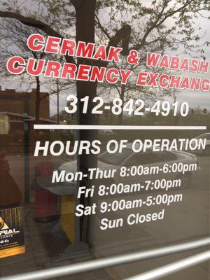 Cermak-Wabash Currancy Exchange