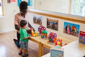 A glimpse into our toddler room