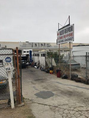 Driveway of A1 Auto Repair & Detail