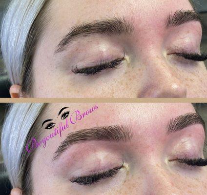 Eyebrow threading