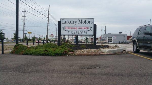 Not to be confused with other dealerships, Luxury Motors is across the street from Metro Lexus and Malley's!