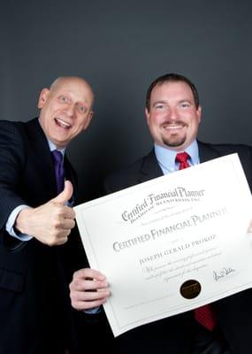 2 Highly qualified Certified Financial Planners(TM)!