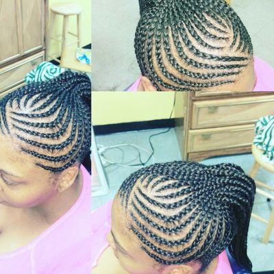 Cornrow styles by Mao