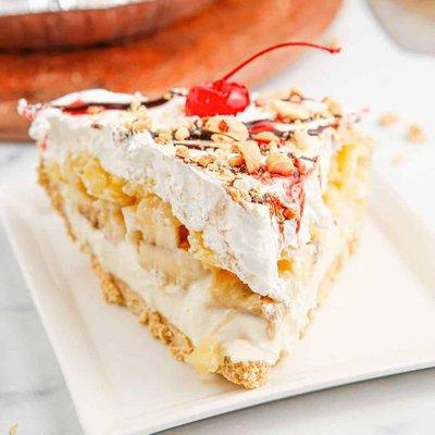 Banana Split Pie