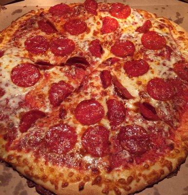 Pepperoni pizza