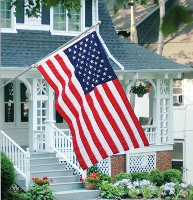 USA Flags made in Virginia for residential and all commercial uses.