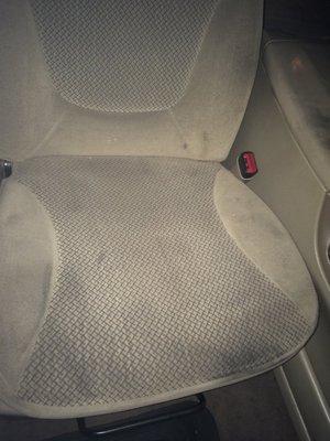 GREASE ALL OVER THE SEATS!!!