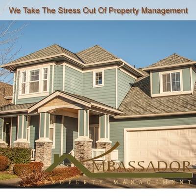 Property management company Austin, Texas, Ambassador Property Management takes the stress out of managing your rental proper...