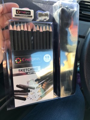 $2.99 Sketching set